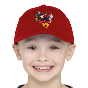 Topi Anak Kartun Boboiboy Laki-laki Perempuan Usia 2-10 Tahun Custom BOB-01