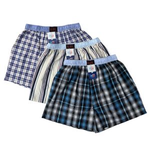 Combo 3 Quần đùi quần ngủ  Caro H33- mặc ở nhà mặc ngủ chất liệu thun cotton co giãn thoáng mát - Giao Mẫu Ngẫu Nhiên( Màu Tối )