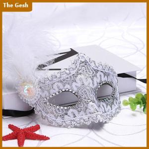 [The Gesh] หน้ากากงานเลี้ยงแฟนซีผู้หญิงเซ็กซี่หน้ากากขนนกหน้ากากคริสต์มาสหน้ากากฮาโลวีน