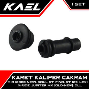 Karet Kaliper Cakram Yamaha Aerox 155 & Vixion Old-New NVA-NVL-Movistar-R 155 & Byson-FI-F1 & MT15 & XMAX 250 & NMAX 150-X-N MAX Seal-Sil Boot-Bot Caliper