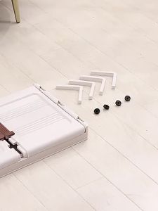 3/4/5 Layers Foldable Storage  Foldable Storage Cabinet 2 Doors Storage  Multipurpose Storage Cabinet Stackable Storage