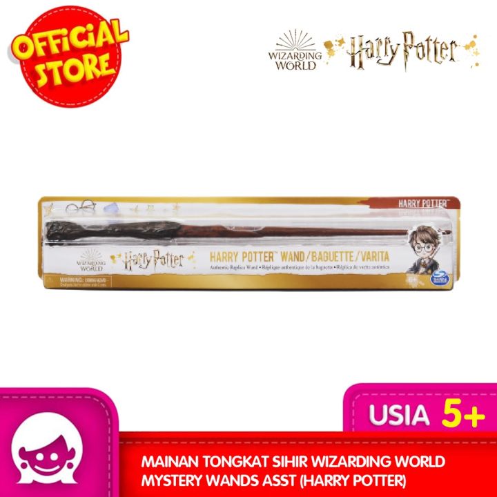Mainan Tongkat Sihir Wizarding World Mystery Wands Asst (Harry Potter)