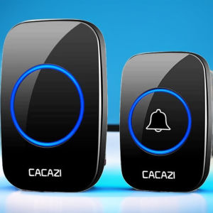 Chuông cửa không dây CacaZi A10 - Khoảng cách 300m Xuyên tường Chống nước Tín hiệu cực nhạy
