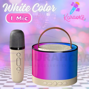 Karaoke Bluetooth Microphone K52 Wireless Bluetooth Karaoke Speaker With Home KTV Karaoke Machine RGB Light