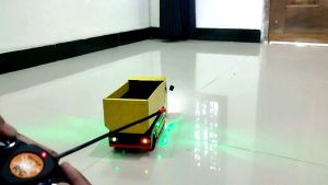 Truk dump mainan anak variasi remot control dan lampu kedip