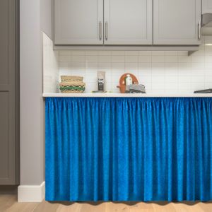 BS Home Decor Gorden Kolong Dapur Murah Motif Polos Embos Estetik Minimalis Terlaris