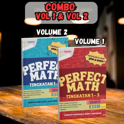 [MBM] Perfect Math Algebra Buku Latihan Tingkatan 1-5