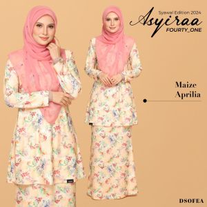 Baju Kurung Tanpa Gosok Asyiraa Nursing Friendly Berpoket Kanan. Baju Kurung Moden Ironless. Baju Kurung Murah Ironless