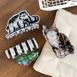Cutecore Animal Shark Clip Multifunctional Cat Scratch Clip Niche Headwear Hair Clips For Hair Accessories Womens Accessories H260729