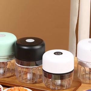 Electric Garlic Masher Small Chopper Garlic Crusher Household Baby Food Processor Meat Grinder Garlic Paste Maker Food Processor [ Free Shipping ]