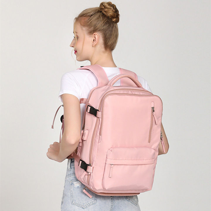 Fashion Travel Backpack for Men Women Large Capacity Travel Luggage Bags  with Laptop Storage Travel Luggage Packing Organizer Shoulder Bag Gym Bag 