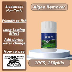 🐠Fish Swim In Air🐟Algae Removal Tablets 150Pills Cleaning for Aquariums