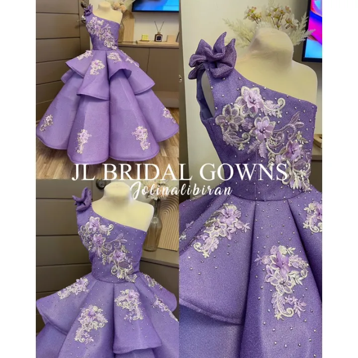 Two%20Layer%20Umbrella%20Cut%20Ballgown%20For%207-8%20Yrs%20Old%20-%20Image%207