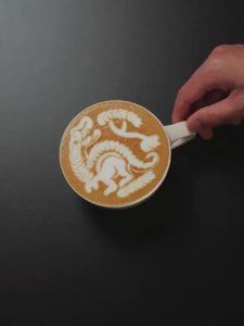 ZUZU COFFEE  MHW-3BOMBER FF Milk Pitcher – Champion Collaboration
