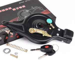 Ebike Expansive Brake Kit Universal 90/100 With Brake Cable Key Shoe Drum Brake Anti Thief System