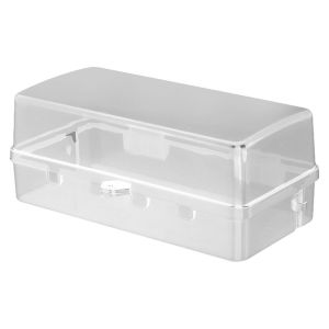 KEYOOL Anti-theft Plug Box Waterproof Plastic Cable Management Box Durable Weatherproof Extension Lead Cover Outdoor