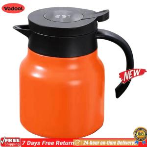 [Vodool Flagship Store]800/1000ml Thermal Insulation Teapot with Tea Filter Vacuum Insulation Kettle Large Capacity Coffee Thermal Jug for Home
