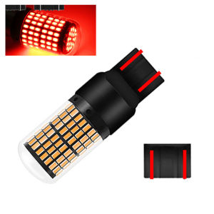 MODIFIKASIMARKET - Lampu Rem Sein Model Tancap T20 7443 Kaki 2 144 Titik SMD DC 12V Ultra Bright