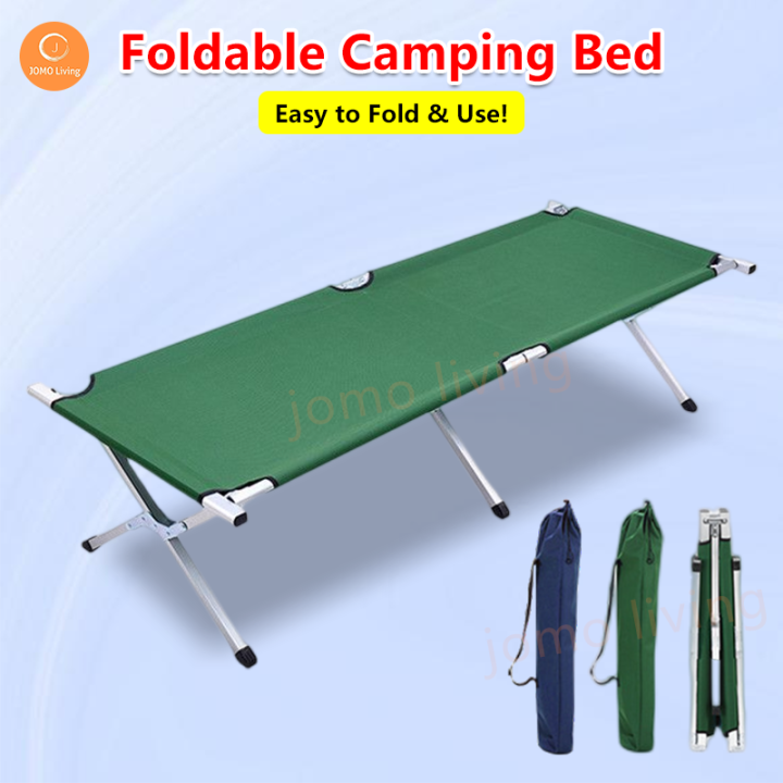 SG Local Seller Folding Bed Portable Foldable Camping Bed Cot