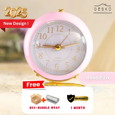 Jam Tidur Vintage Clock Table Vintage Jam Loceng Klasik Desk Clock Table Desktop Clock Office