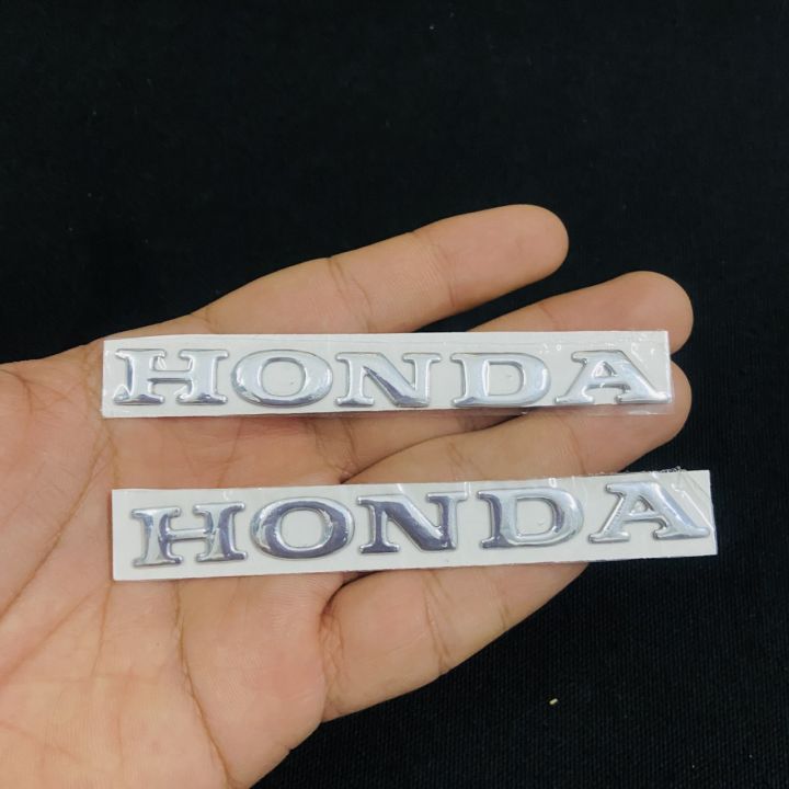 TEM LOGO HONDA,TEM CHỮ HONDA NỔI DÁN TRANG TRÍ CÁC DÒNG XE CAO CẤP SIÊU ...