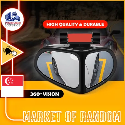 🇸🇬SG SELLER🇸🇬 Car Van Lorry Side Mirror Blind Spot Mirror 2 Views