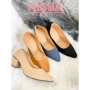 Prettyfeet Damia Plus Size Heels Women - Kasut Tinggi Perempuan - Heels For Plus Size - Size 41-47 (Ready Stock)
