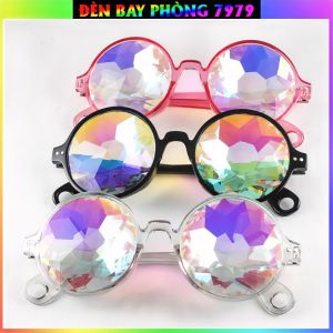 Kính Mát Tròng Kính Vạn Hoa Phản Xạ Ánh Đèn Cho Ra Nhiều Hiệu Ứng Ảo Giác Đẹp Sang Trọng Và Tinh Tế