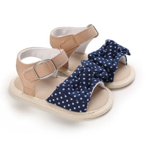 Newborn Baby Girls Summer Shoes Sandals First Generation Walking Shoes Newborn Shoes Casual Soft Cloth Sole Sandals Childrens Shoes 0-18M