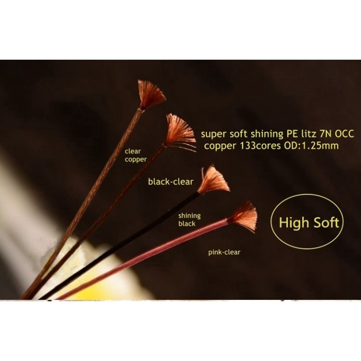 Set Di 4 Fili Per Testina Per Giradischi Crystal Litz - Filo Crystal OCC ( PCOCC) Perfetto Con Terminali In Oro 24k ~ Parti Di Alta Qualità Per Giradischi - Italia - Foto 11