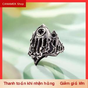 CS Độc Đáo Chữ Thập Đốt Nhà Thờ Gothic Cứu Trợ Cửa Sổ Hollow Khắc Có Thể Điều Chỉnh Hợp Kim Mở Vòng Cho Hàng Ngày Mặc Đồ Trang Sức Quà Tặng