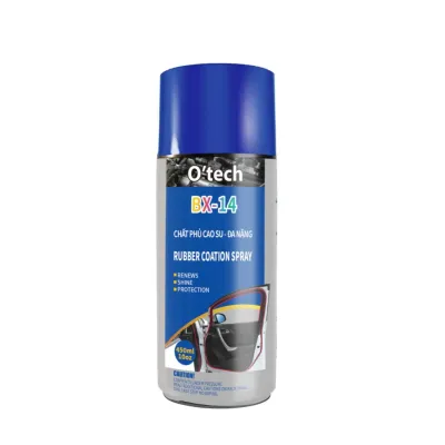 Bình Xịt Dầu Bôi Trơn Cửa Kính Ô Tô Otech BX-14 450ml - Chống Kẹt Kính Bảo Dưỡng Gioăng Cao Su. Bảo dưỡng cao su tủ lạnh