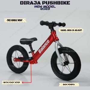 BALANCE BIKE PUSH BIKE PUSHBIKE SEPEDA ANAK ALUMINIUM ALLOY RINGANLIMITED BIKE RACE