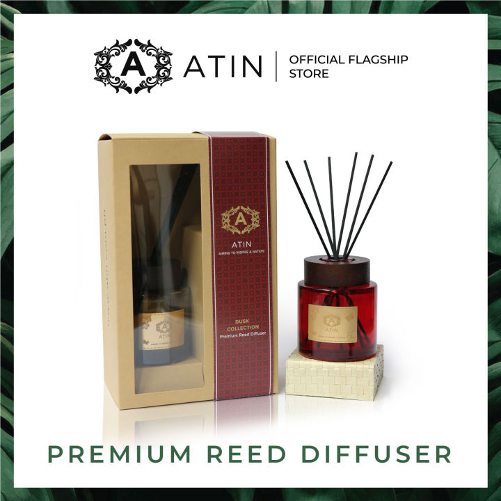 ATIN Premium Reed Diffuser Dusk Collection Guava and Gingermint 100ml ...