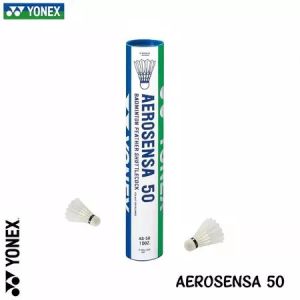 High Elasticity & Stability: YONEX AS50 Badminton Balls Goose Down for Tournament Use