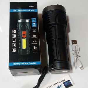 Đèn pin LED L 822 (Sử dụng Pin sạc Lithium)