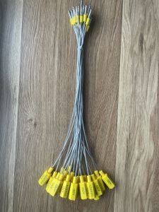 Combo 50 cái dây / seal / cáp / khóa niêm phong chì bấm (dài 30cm) dùng niêm cửa xe tải cửa kho container...