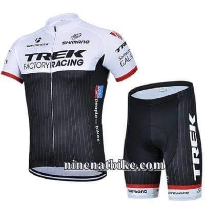 ชุดปั่นจักรยาน Trex ขาวดำ