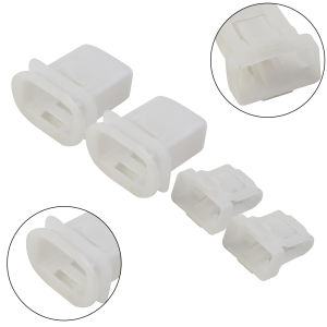 SUITU automalls 2PCS Fastener Clips For Toyota Car Rear Seat Locking Clip Fastener Clips Rear Seat Locking Clip White Plastic 【NEW】