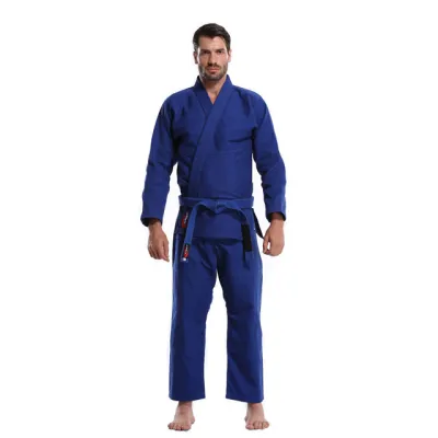 Adult Mens Jiu Jitsu Gi BJJ Gi Karate Wear Judo Uniform Cotton Material Brazilian Jiu Jitsu Suit Kimono