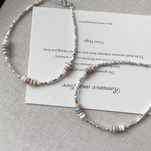 Viviann Original S925 Silver Candy Colored Bracelet Cute Cat Bracelet For Girls Gift New fine 925 Sterling Silver pretty Bracelets for Women Fashion Jewelry Party Wedding Accessories Valentines Day Gifts