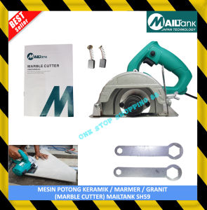 MESIN ALAT POTONG PEMOTONG BELAH BENTUK LANTAI UBIN KERAMIK MARMER GRANIT GERANIT KAYU WOOD MARBLE CUTTER 4 INCH 4 INCH 4" MAILTANK SH59 MURAH KUAT HEAVY DUTY