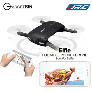 LazChoice JJRC H37 ELFIE Foldable Selfie WiFi FPV 720PHD G-sensor Headless Mode Mini Quadcopter Drone