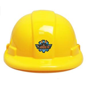 Mini Hard Hat for Kids Carpenter Tool Toy Developmental Helmet Kids Interactive Pretend PlayGame CosPlay Costume