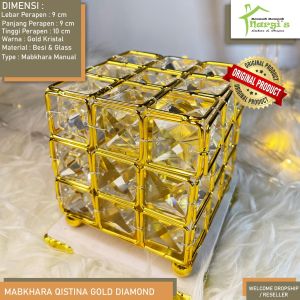 Mabkhara/Tempat Dupa/Bukhour/Bakhoor/Menyan/Buhur/Perapen/Model qistina gold