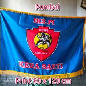 Bendera IKSPI Kera Sakti Ikatan Keluarga Silat Putra Indonesia Rumbai
