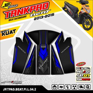 Stiker Dashboard Tankpad Beat Fi Lama 2013 2014 2015 Sticker Striping Pelindung dasbor Motor JP-04