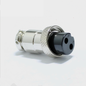 Bộ Giắc cắm 2 chân dùng cho máy hàn tig - giắc GX16-2P đầu đực cái