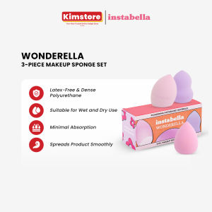 Instabella Wonderella 3-Piece Makeup Sponge Set - Colorful