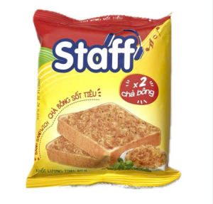 10 GÓI BÁNH SANDWICH CHÀ BÔNG SỐT TIÊU ĐEN STAFF 60G